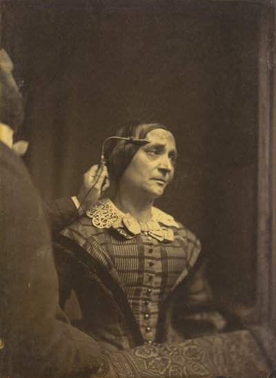 Attention, regard attentif (gauche); Attention douloureuse (droite) - Guillaume Benjamin Amant Duchenne