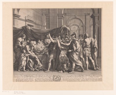 Germanicus sur son lit de mort - Guillaume Chasteau