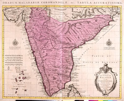 Inde (sauf le nord) - Guillaume Delisle
