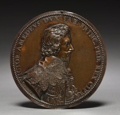 Portrait de Victor Amédée de Savoie, 1636 - Guillaume Dupre