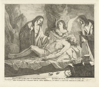 La mise au tombeau du Christ - Guillaume Duvivier