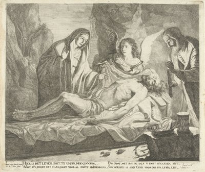 Mise au tombeau du Christ - Guillaume Duvivier