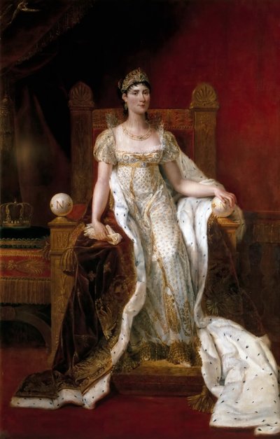 Portrait de Joséphine de Beauharnais, première épouse de Napoléon Bonaparte 1763-1814 - Guillaume Guillon Lethière