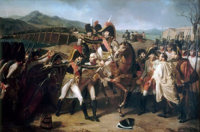 Surprise au pont sur le Danube le 13 novembre 1805 - Guillaume Guillon Lethière