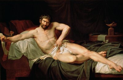 Cato Uticensis, vers 1795 - Guillaume Lethiere