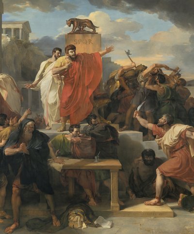 (détail) Mort de Virginia - Guillaume Lethiere