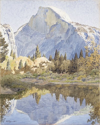Half Dome et Mirror Lake - Gunnar Widforss