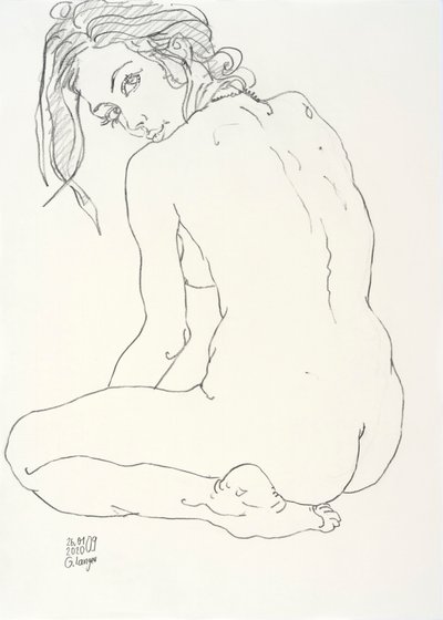 Nu féminin, Timide - Gunter Langer