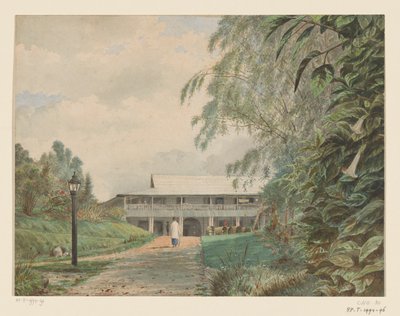 Station de santé à Sindanglaja - Gustaaf Frederik Tydeman