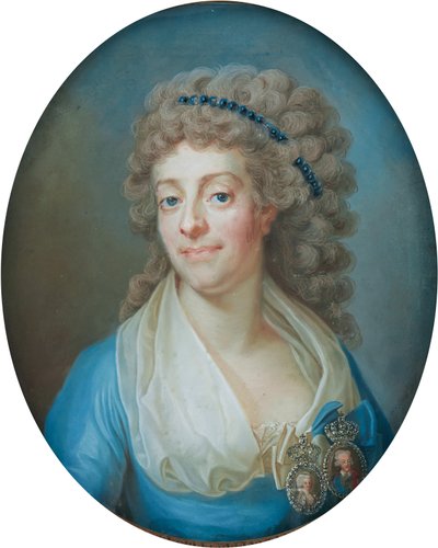 Portrait de Hedvig Katarina Piper - Gustaf Lundberg