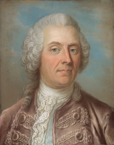 Portrait du baron Johan Vilhelm Sprengtporten, 1720-1795 - Gustaf Lundberg