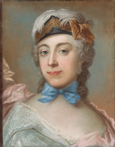 Portrait de la baronne Ulrika Charlotta Sprengtporten - Gustaf Lundberg