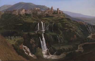 Vue de Tivoli en Italie - Gustaf Wilhelm Palm