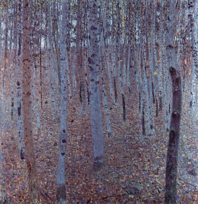 Forêt de hêtres - Gustav Klimt