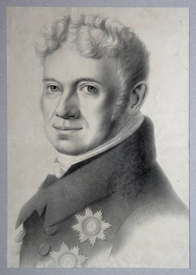 Portrait du prince Grigory Alexandrovich Stroganov - Gustav Adolf Hippius