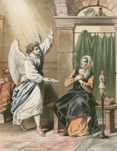Christiana reçoit une lettre du Roi - Gustav Bartsch