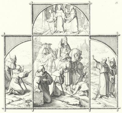 Le voyage de Martin Luther à Rome - Gustav Ferdinand Leopold Konig