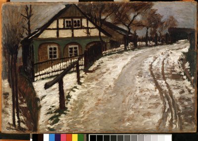 Le dégel (Peinture de Gustav Holstein) - Gustav Holstein