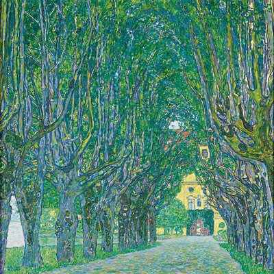 Allée du parc du château de Kammer - Gustav Klimt