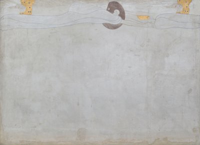 Frise Beethoven : Le désir de bonheur - Panneau 1, mur long gauche - Gustav Klimt