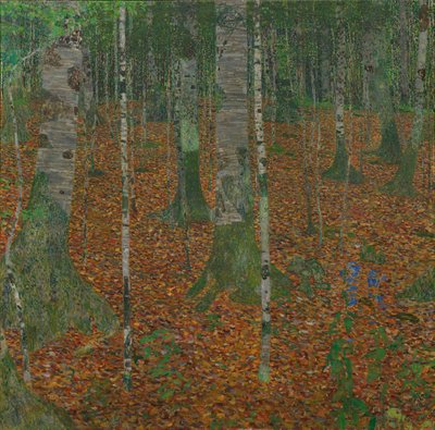 Forêt de bouleaux, 1903 - Gustav Klimt