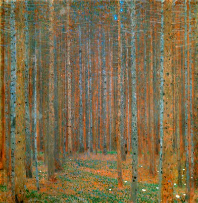Forêt de sapins I, 1901 - Gustav Klimt