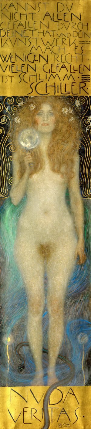 Nuda Veritas, 1899 - Gustav Klimt