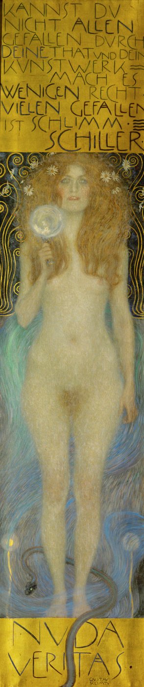 Nude Veritas - Gustav Klimt