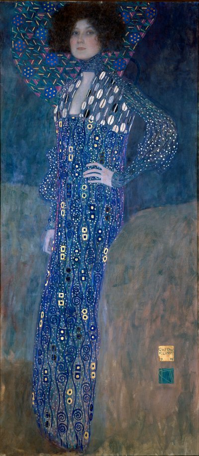 Portrait de Madame Floge - Gustav Klimt