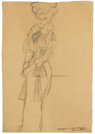 Portrait de Marie Henneberg - Gustav Klimt