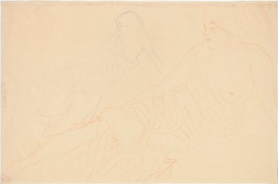 Nus couchés, 1913 - Gustav Klimt
