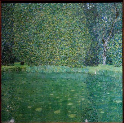 Étang du château à Kammer am Attersee - Gustav Klimt