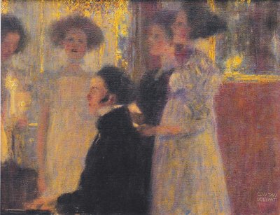 Schubert au piano I - Gustav Klimt