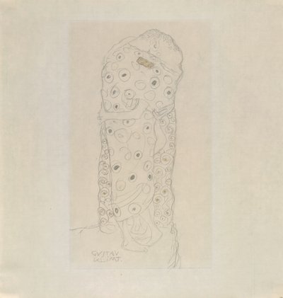 Paire de amoureux debout, 1907-1908 - Gustav Klimt