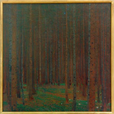 Forêt de sapins I - Gustav Klimt