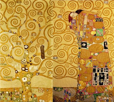 La Frise Stoclet, (détail) - Gustav Klimt