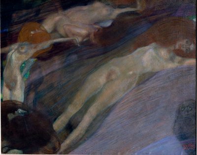Eau agitée - Gustav Klimt