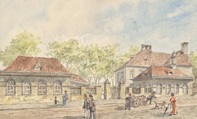 La rue Hohlweggasse à Vienne-Landstraße - Gustav Korompay
