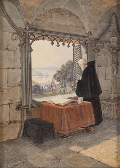 Kreuzritter und Mönch - Gustav Reinhold