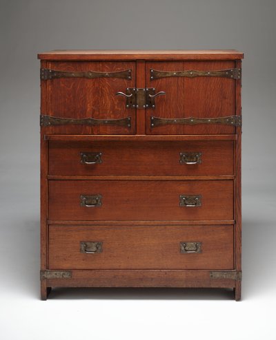 Coffre en lin - Gustav Stickley