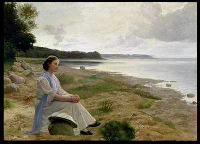 Sur la plage - Gustav Vermehren