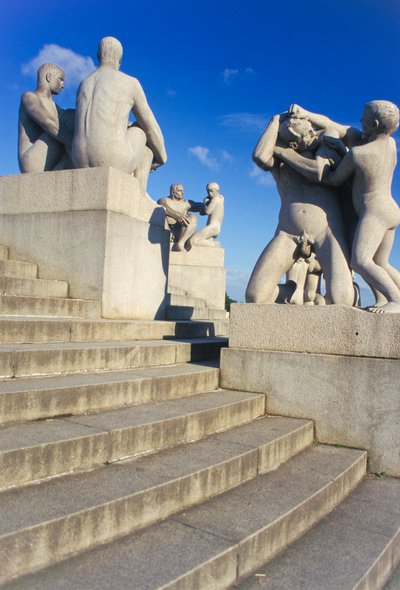 Norvège, Oslo. Vigelandsparken. Sculptures de Gustav Vigeland (1869-1943) - Gustav Vigeland