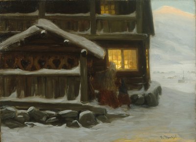 Invités de Noël - Gustav Wentzel