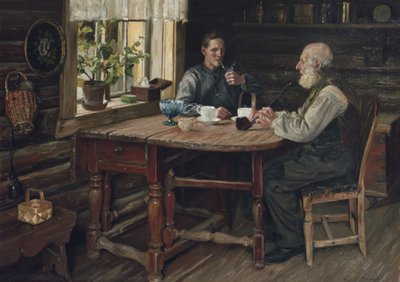 Pause café 1900 - Gustav Wentzel