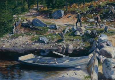 Retour de la pêche - Gustav Wentzel