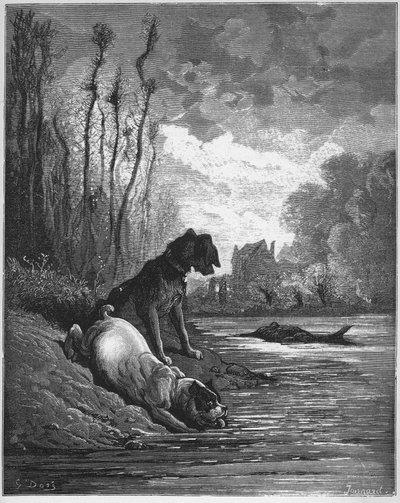 Les Deux Chiens et l