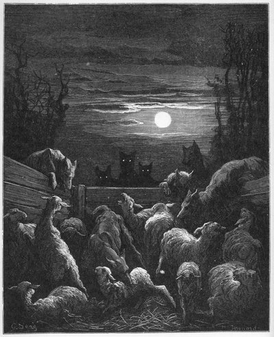 Les Loups et les Ébis - des 