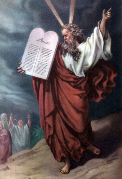 Moïse et les tables de la Loi - Gustave (after) Dore