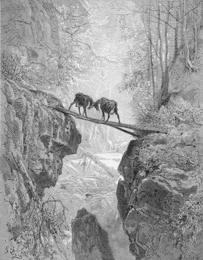 Les Deux Chèvres, des 