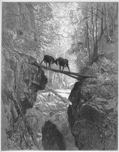 Les deux chèvres - de 